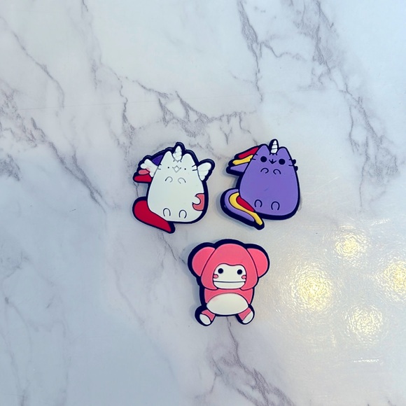 Squishmallow caticorn and yeti croc charms - Picture 1 of 1